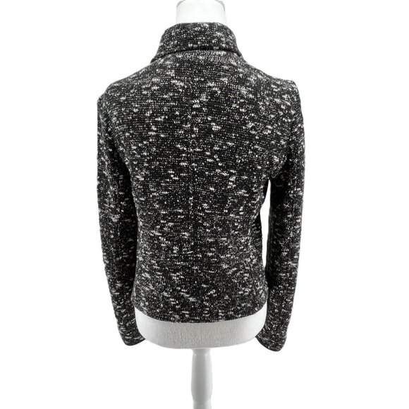 🖤Banana Republic Tweed Jacket – Size 4 Cotton Blend, Effortlessly Chic - Picture 3 of 10